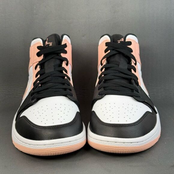 Jordan 1 Mid Arctic Orange Black Toe sneaker shoes men’s size 11 main image 6